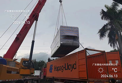 Shipment of Three Station Thermoforming Machine and Plastic Cup Making Machine to Latin America