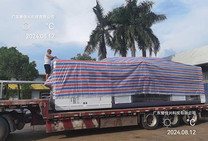 Shipment of Three Station Plastic Vacuum Forming Machine