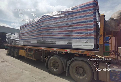 Shipment of Three Station Plastic Thermoforming Machine