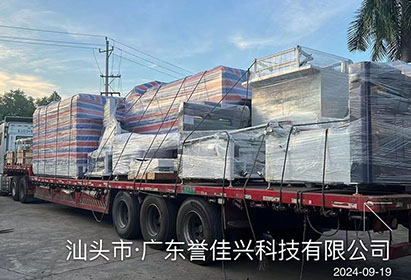 Shipment of Full Servo Cup Making Machine and Cup Stacking Machine